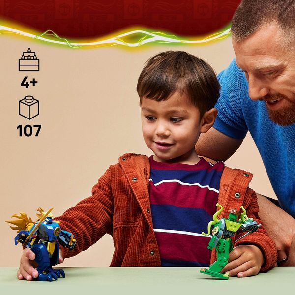 LEGO NINJAGO Jay's Dragon Mech Fight Toy 71853