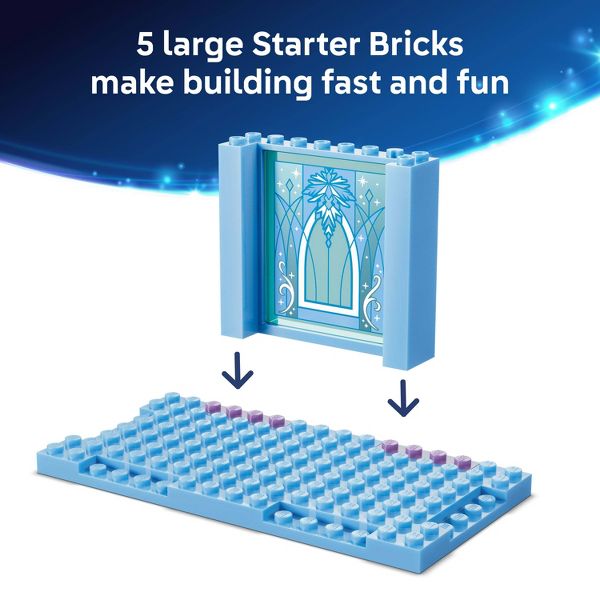 LEGO Disney Frozen Elsa’s Ice Castle & Snow Ride Adventure 43281