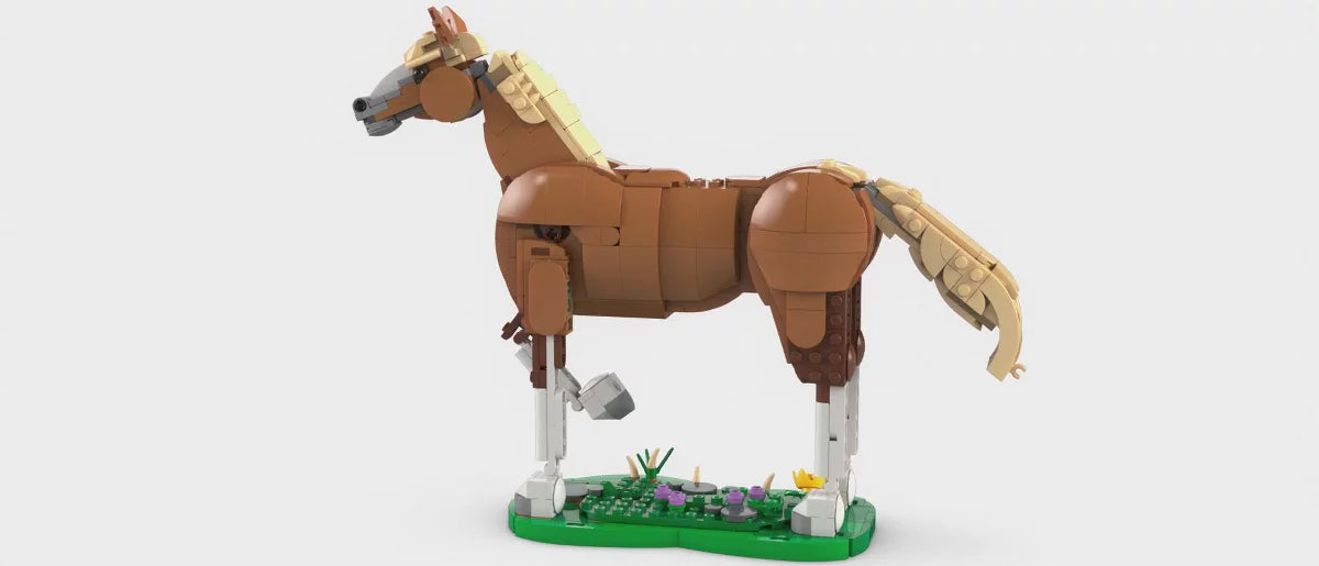 LEGO Creator 3 in 1 Beautiful Horse Building Toy 31166