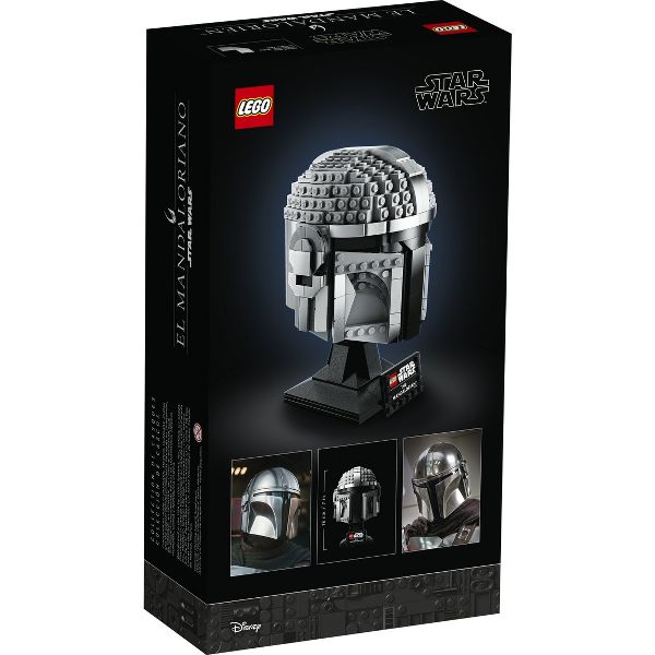 LEGO Star Wars The Mandalorian Helmet Model Adult Set 75328