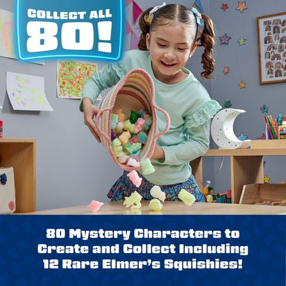 Elmer's 2ct Squishies Glow in the Dark Mystery Characters