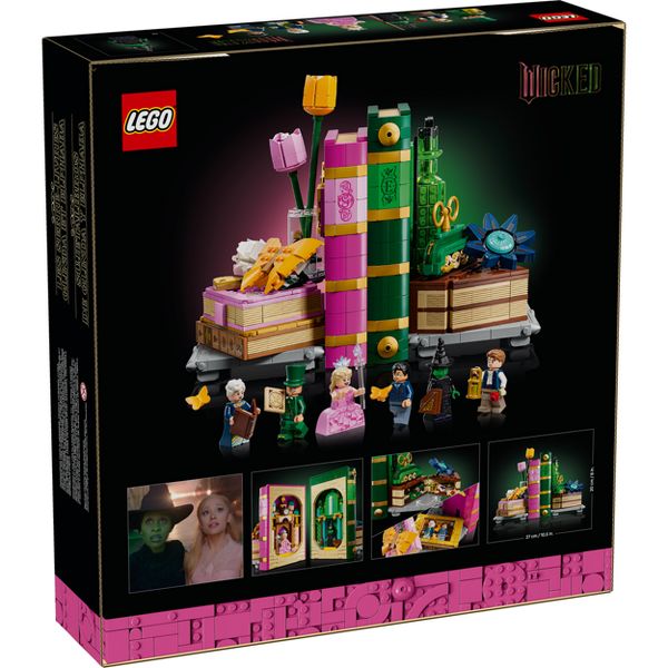 LEGO Wicked Glinda & Elphaba Bookends 75691