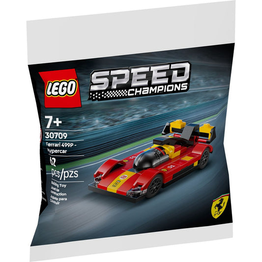 LEGO Speed Champions Ferrari 499P - Hypercar Building Toy 30709