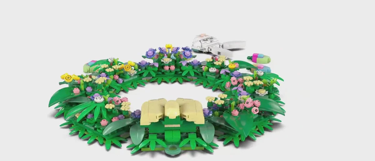 LEGO Spring Wreath - Easter Craft for Kids - 40957