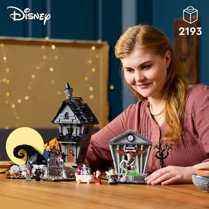 LEGO Ideas The Nightmare Before Christmas Building Craft & Decor for Fans 21351: Halloween
