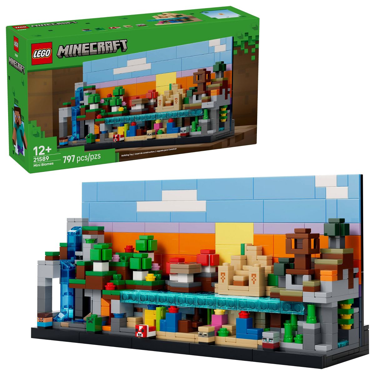 LEGO Minecraft Mini Biomes Building Toy 21589