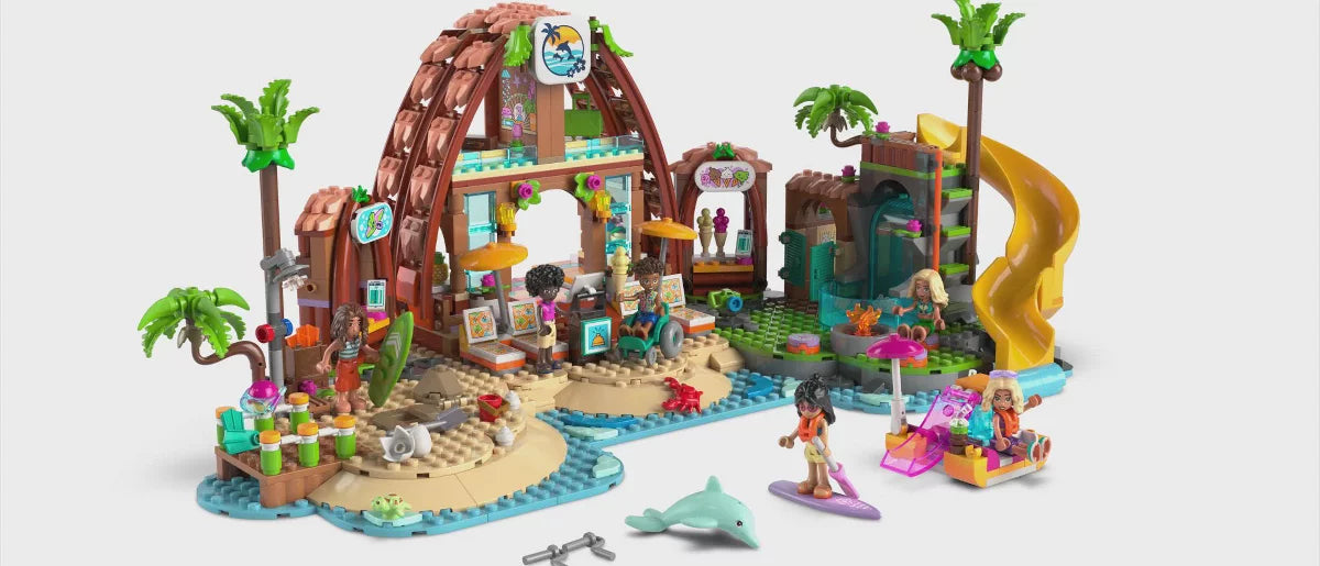 LEGO Friends Family Vacation Beach Resort Toy 42673