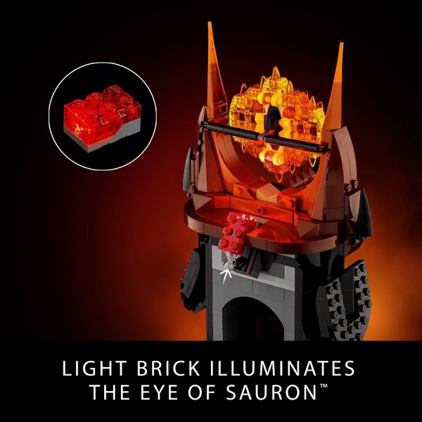 LEGO Icons Lord of the Rings Barad-dur Building Set 10333