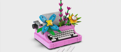 LEGO Creator 3 in 1 Typewriter with Flowers Building Toy with 3 Options Flowerpot or Keytar 31169