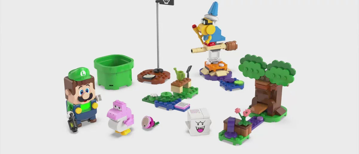 LEGO Super Mario Adventures with Interactive LEGO Luigi Toy 71440