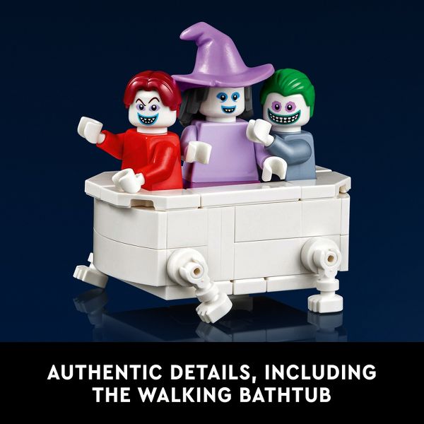 LEGO Ideas The Nightmare Before Christmas Building Craft & Decor for Fans 21351: Halloween