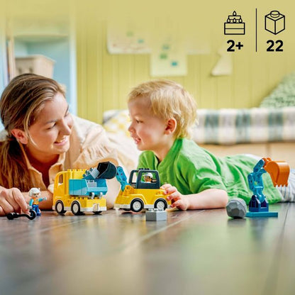 LEGO DUPLO Town 3 in 1 Construction Vehicles 10475