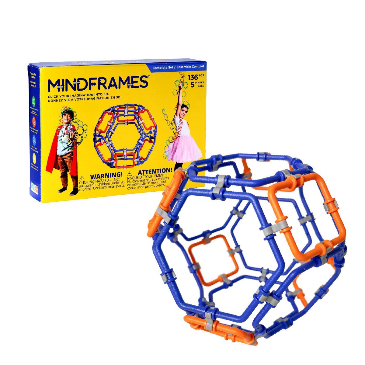 Mindframes Click ’n’ Create Complete Wearable Construction Set 136pcs