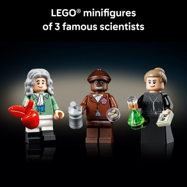 LEGO Ideas The Evolution of STEM Building Set with Scientist Minifigures 21355