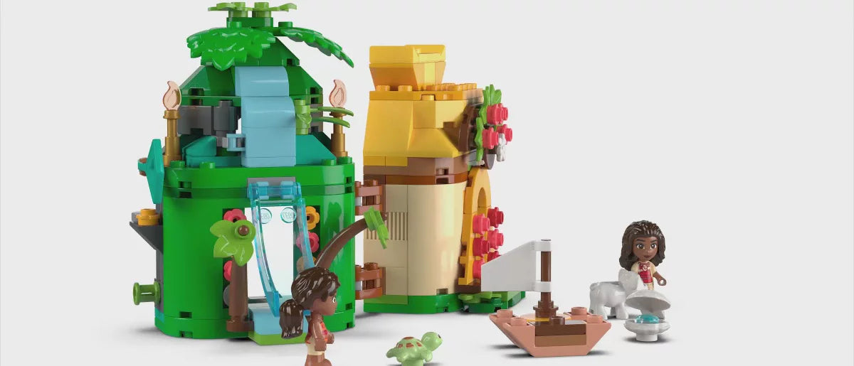 LEGO Disney Moana's Island Fun Building Toy Princess Playset 43260