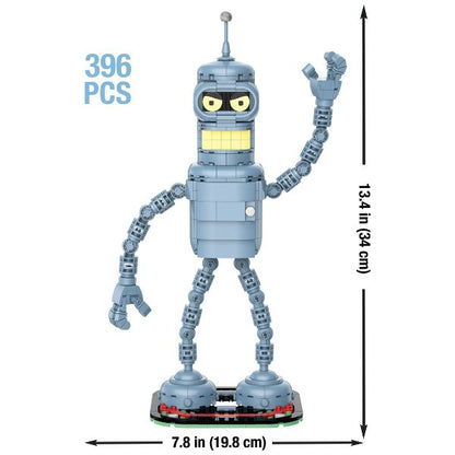 Brickcraft Futurama Bender Building Set - 396-Piece Kit - 72201