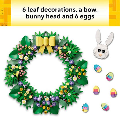 LEGO Spring Wreath - Easter Craft for Kids - 40957