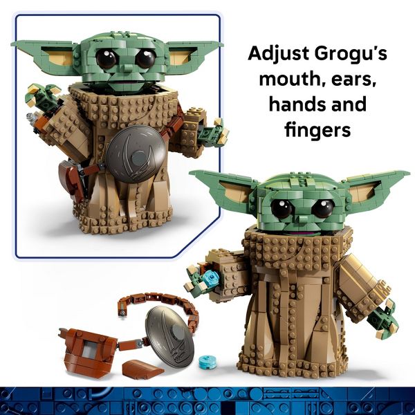 LEGO Star Wars Grogu (Mandalorian Apprentice) Building Toy - 75446