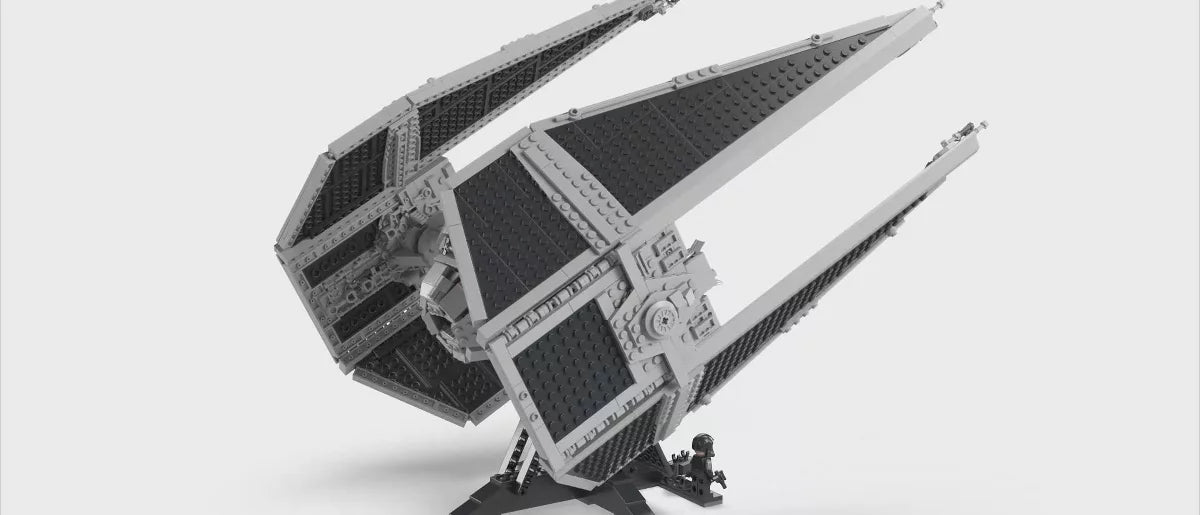 LEGO Star Wars Ultimate Collector Series TIE Interceptor Model Set 75382