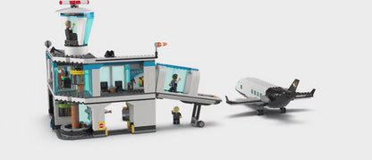 LEGO City Airport with Airplane Building Toy 60502
