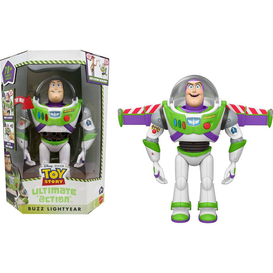 Disney and Pixar Toy Story 5 Ultimate Action Buzz Lightyear Figure with Animated Mode 12"