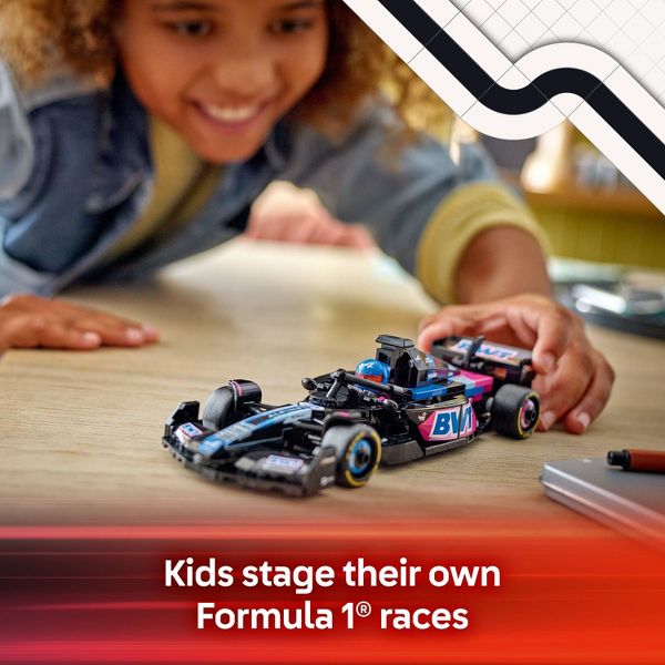 LEGO Speed Champions BWT Alpine F1 Team A524 Race Car Toy Building Set 77248