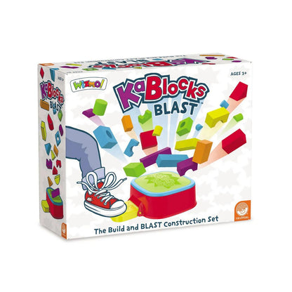 MindWare KaBlocks Blast Foam Building Blocks Set — Build, Launch & Rebuild Fun