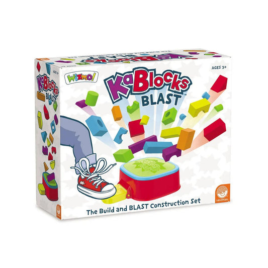 MindWare KaBlocks Blast Foam Building Blocks Set — Build, Launch & Rebuild Fun