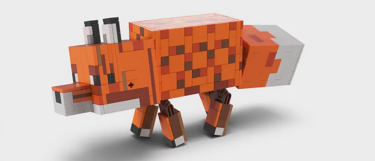 LEGO Minecraft The Fox Building Toy for Kids 21588