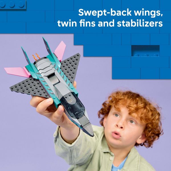 LEGO City Jet vs. Car Building Toys for Kids 60489