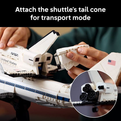 LEGO Icons Shuttle Carrier Aircraft Building Set 10360
