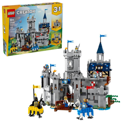 LEGO Creator 3 in 1 Medieval Horse Knight Castle 31168