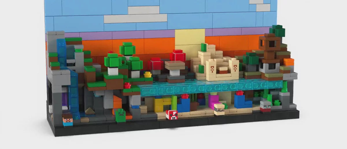 LEGO Minecraft Mini Biomes Building Toy 21589