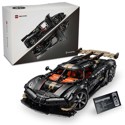 LEGO Technic Koenigsegg Sadair’s Spear Megacar 42232