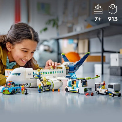 LEGO City Passenger Airplane STEM Building Toy 60367