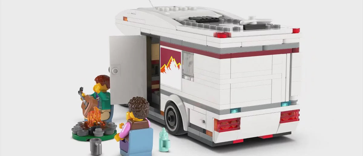 LEGO City Holiday Adventure Camper Van Building Toy Set 60454