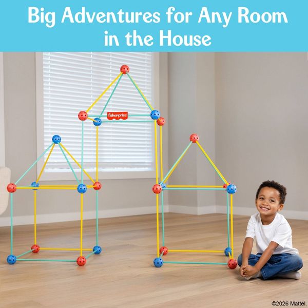 Fisher-Price Create Your Way Fort Builder 67pc