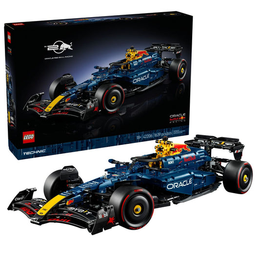 LEGO Technic Oracle Red Bull Racing RB20 F1 Car Model Kit for Adults 42206