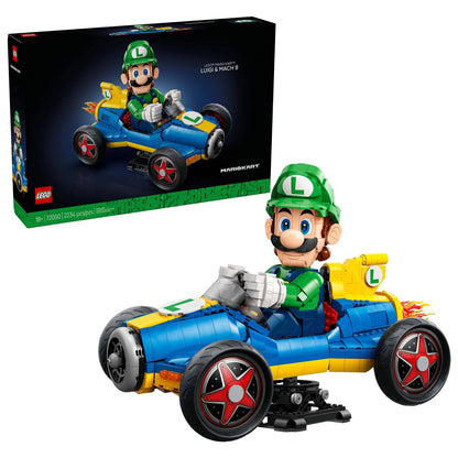 LEGO Mario Kart – Luigi & Mach 8 Building Set 72050