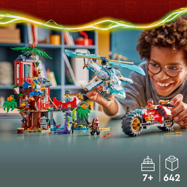 LEGO NINJAGO Ninja Vehicle Tree House Battle 71857