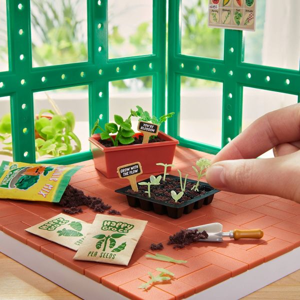 MGA's Miniverse Make It Mini Spaces Greenhouse Building Set
