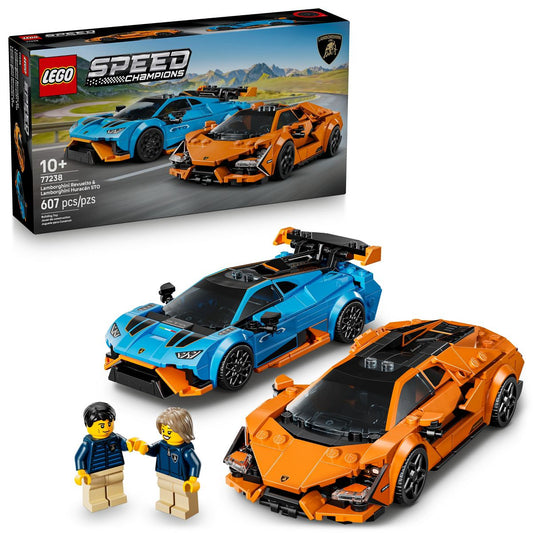 LEGO Speed Champions Lamborghini Revuelto & Huracán STO 77238