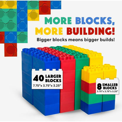 Jumbo Building Biggo Blocks 48 PC - Learner Set