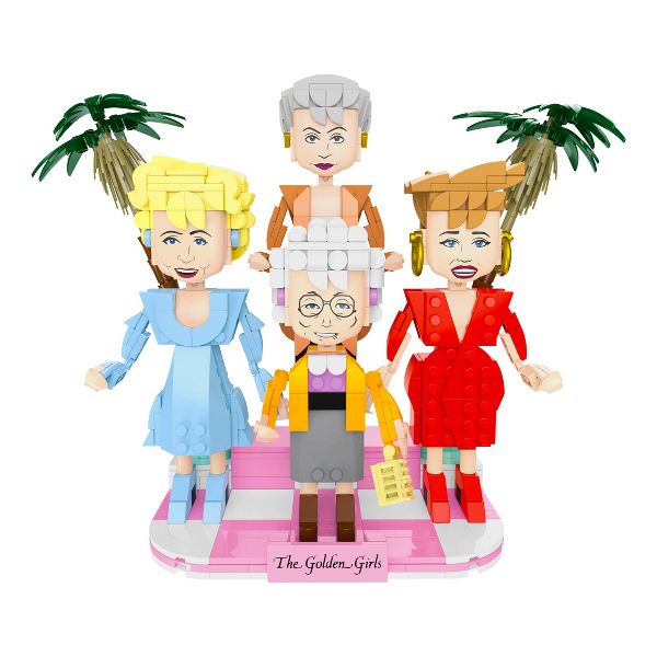 Brickcraft The Golden Girls Building Set - 734-Piece Kit - 72227