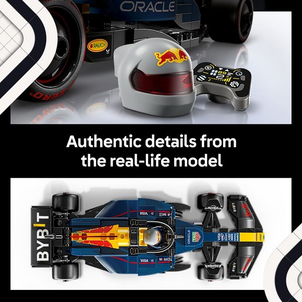 LEGO Speed Champions Oracle Red Bull Racing RB20 F1 Race Car Model Set 77243