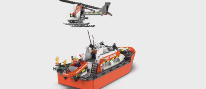 LEGO City Coast Guard Rescue Boat & Helicopter 60504