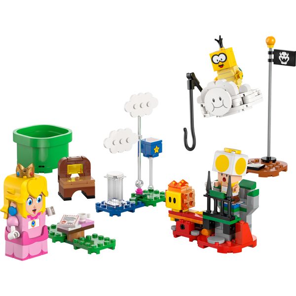 LEGO Super Mario Adventures with Interactive LEGO Peach Princess Toy 71441