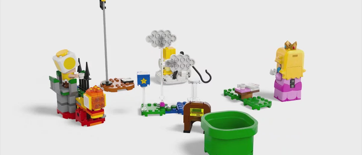 LEGO Super Mario Adventures with Interactive LEGO Peach Princess Toy 71441