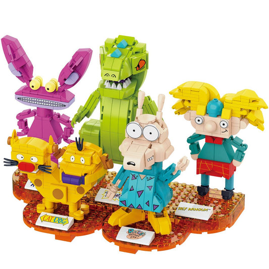 Brickcraft Nickelodeon Nick 90's Building Set - 833-Piece Kit - 72093