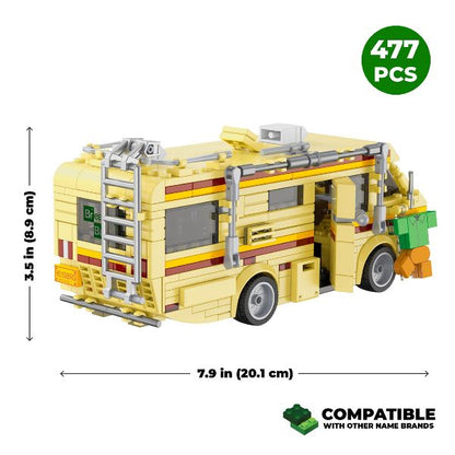 Brickcraft Breaking Bad Walter White's RV Building Set - 477-Piece Kit - 72415